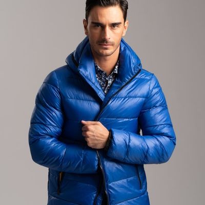 Giubbino uomo trapuntato TECNO tessuto reepstop